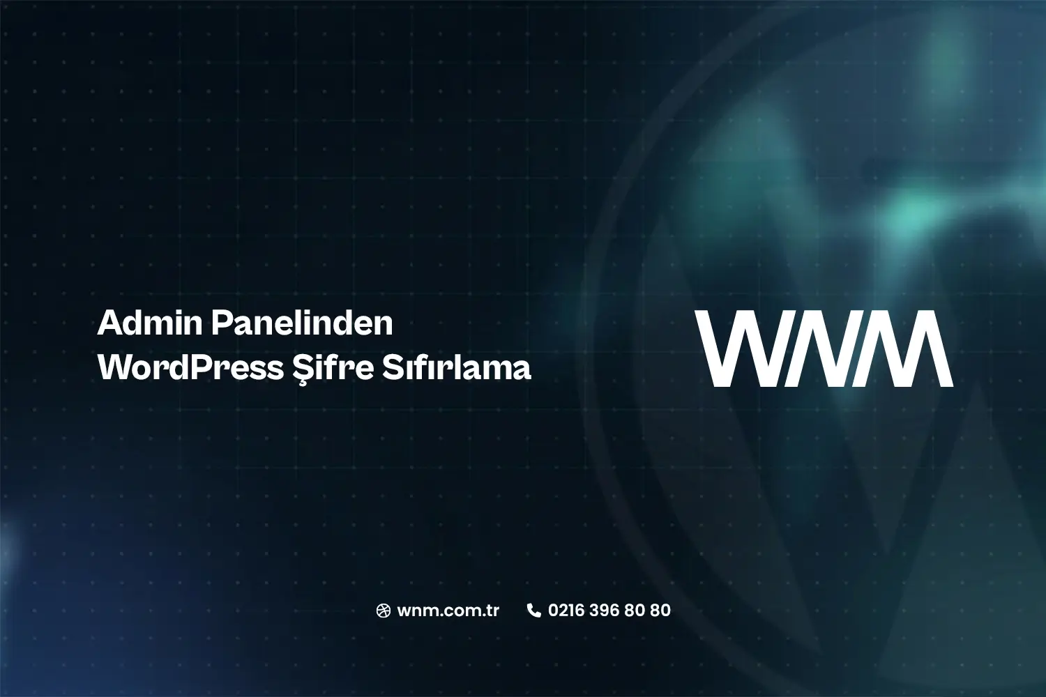 Admin Panelinden WordPress Şifre Sıfırlama