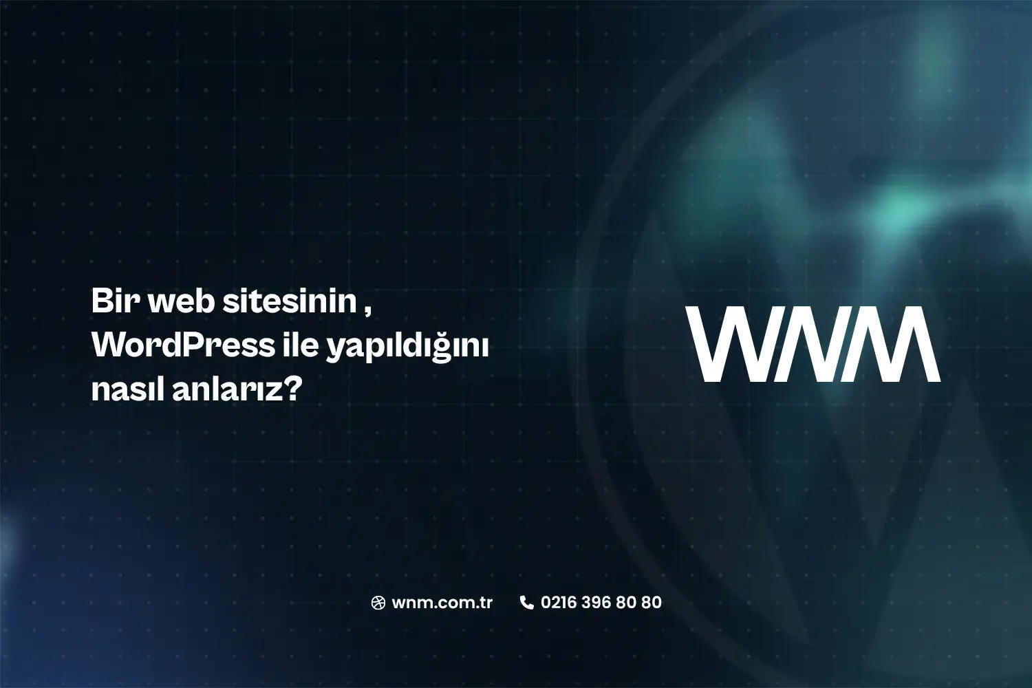Bir web sitesinin WordPress ile yapıldığını nasıl anlarız?