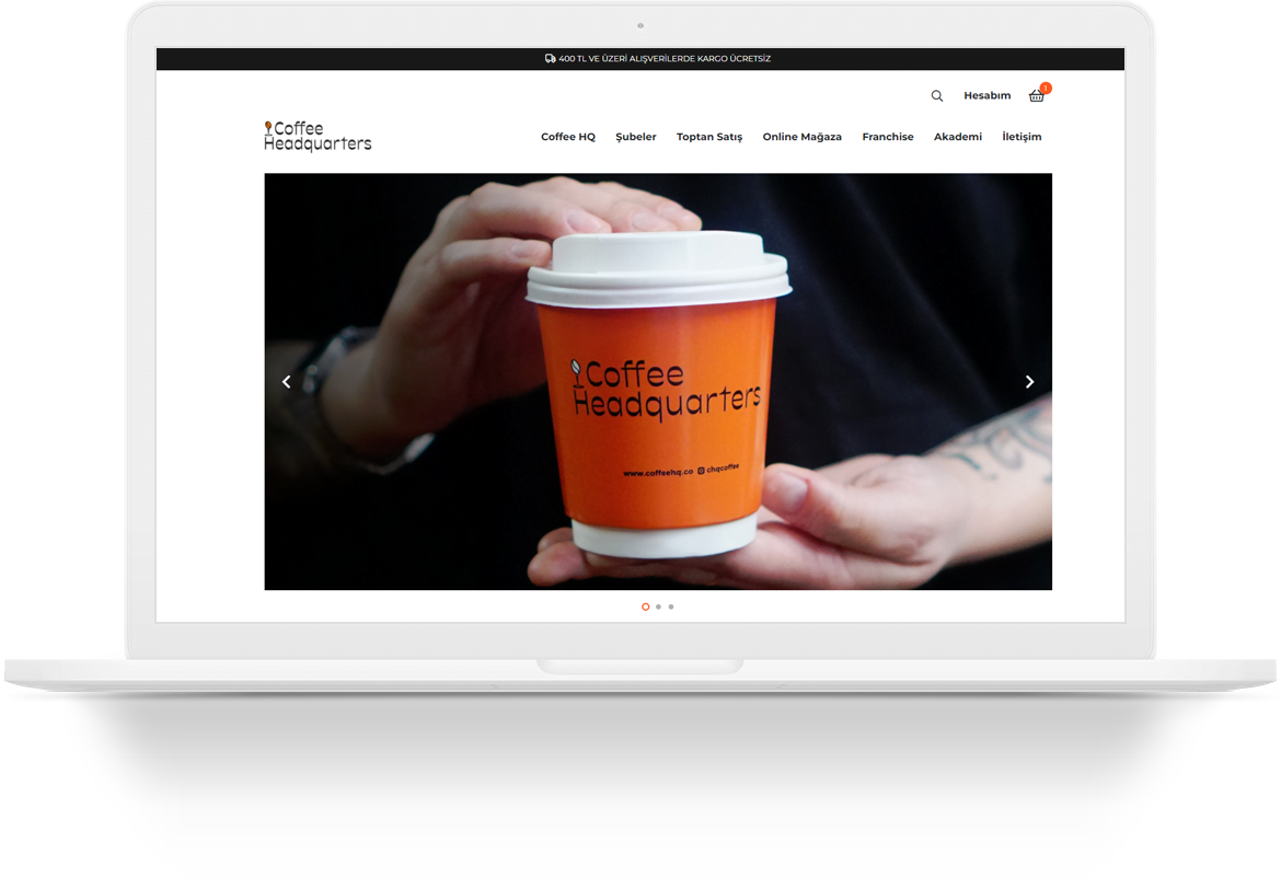 coffee hq ecommerce coffee shop wordpress web tasarim