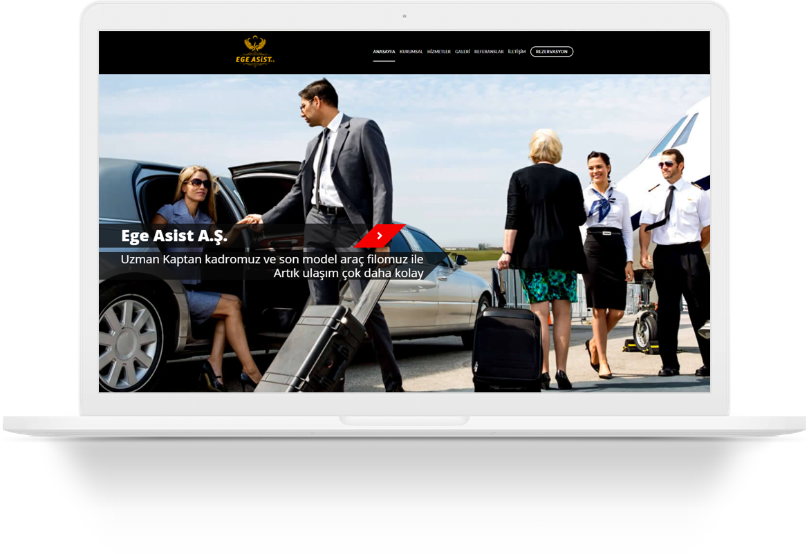 egeasist car rental and vip transportation wordpress web tasarim