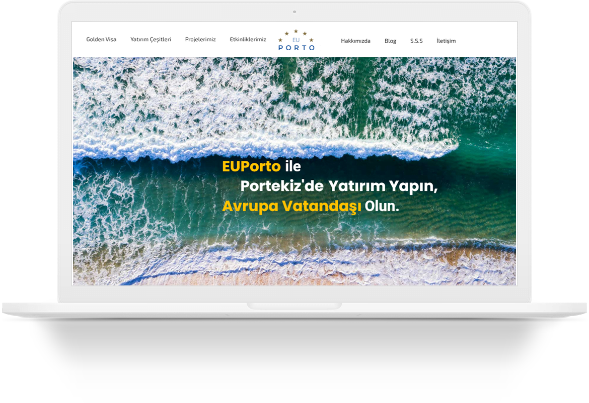 euporto portugal golden visa expert wordpress web tasarim