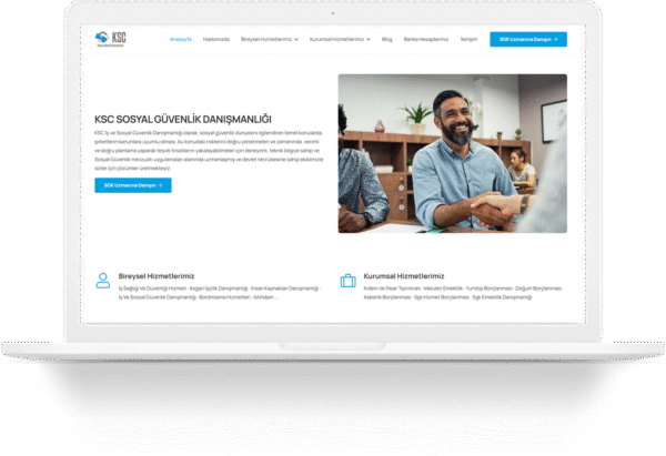 ksc sosyal guvenlik wordpress web tasarim