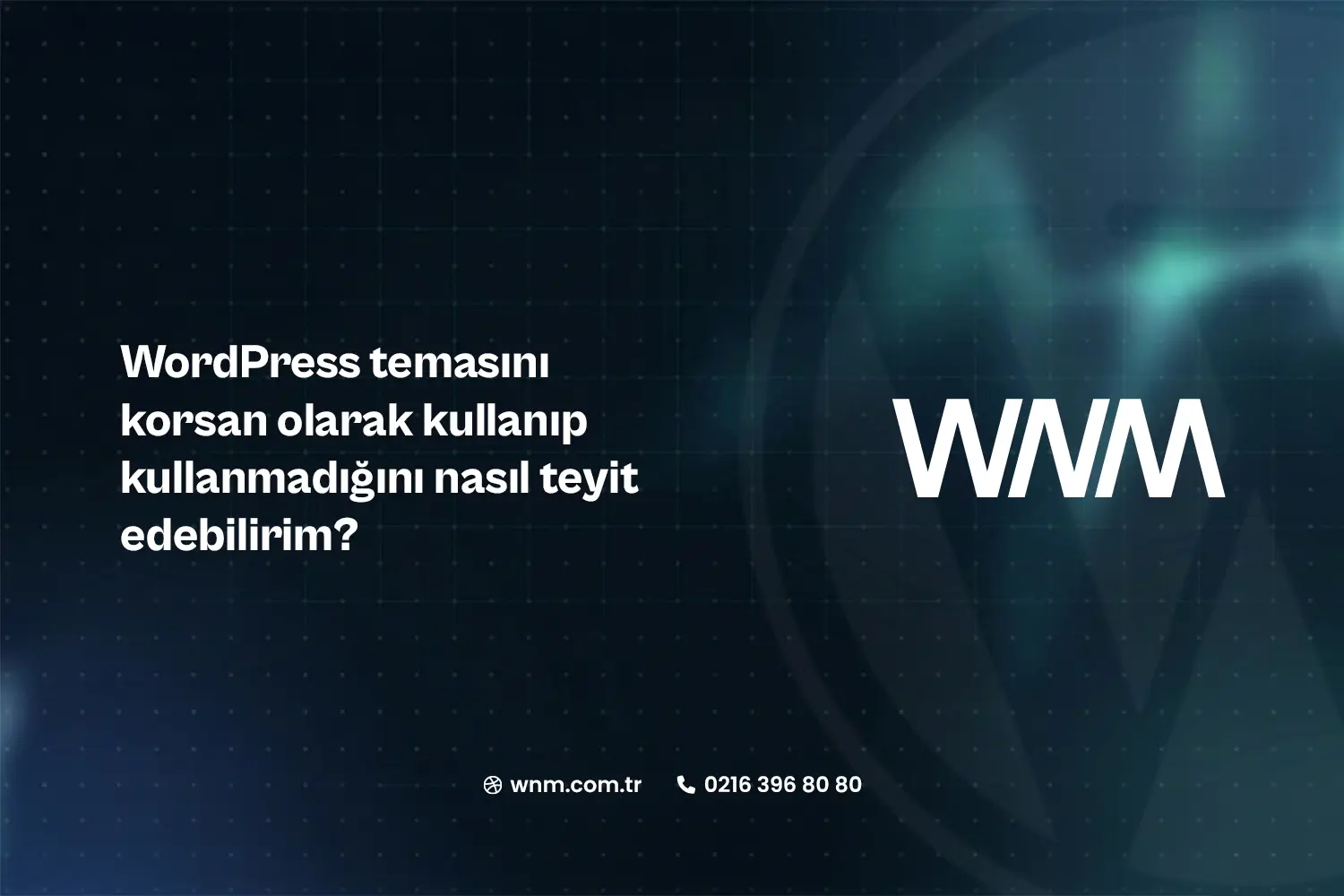 WordPress temasını korsan olarak kullanıp kullanmadığını nasıl teyit edebilirim?
