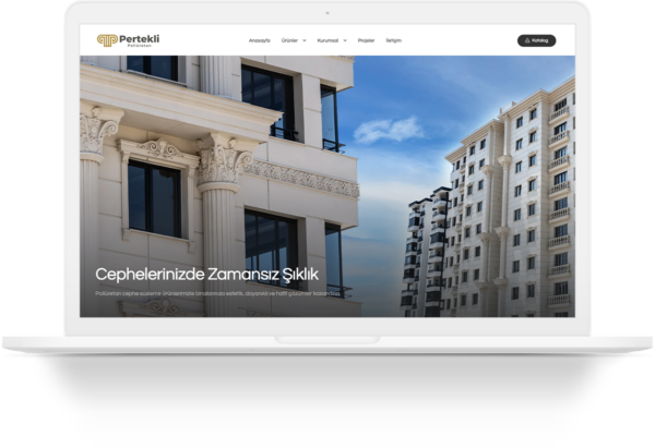 pertekli wordpress website tasarimi