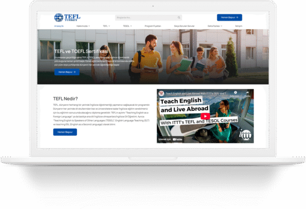 tefl turkey wordpress web tasarim