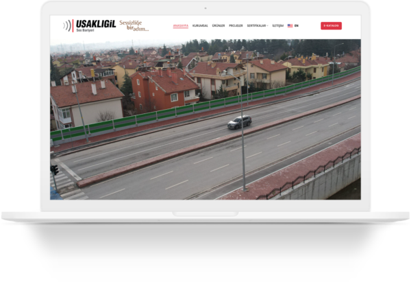 usakligil ses bariyeri wordpress web site tasarimi