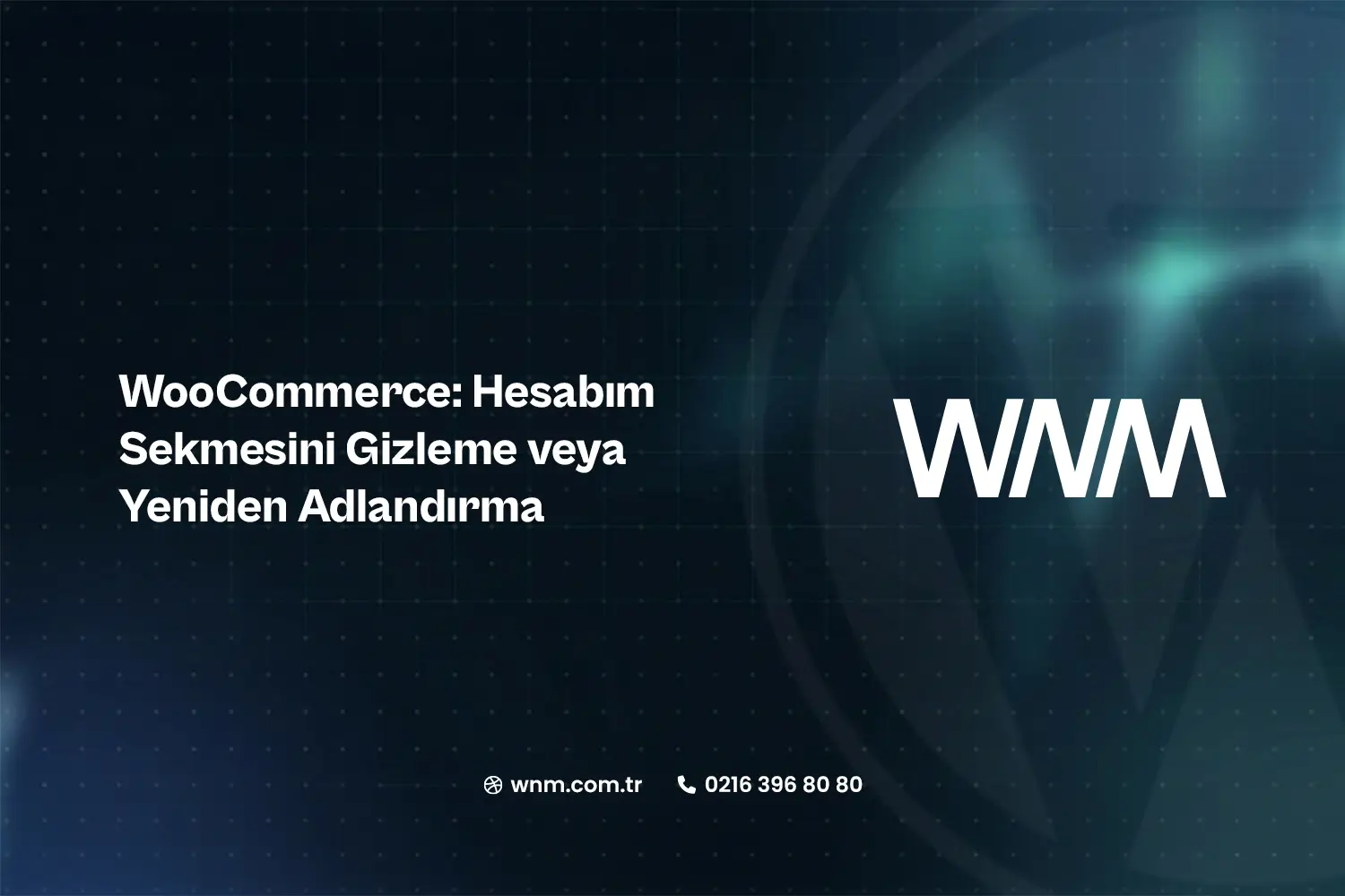 WooCommerce: Hesabım Sekmesini Gizleme veya Yeniden Adlandırma