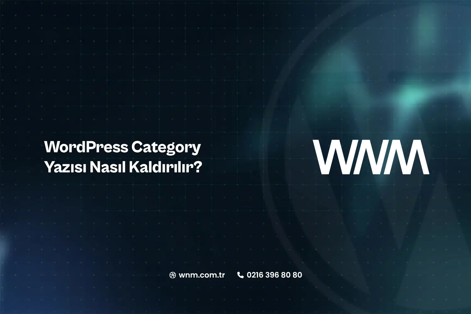 WordPress Category Yazısı Nasıl Kaldırılır?
