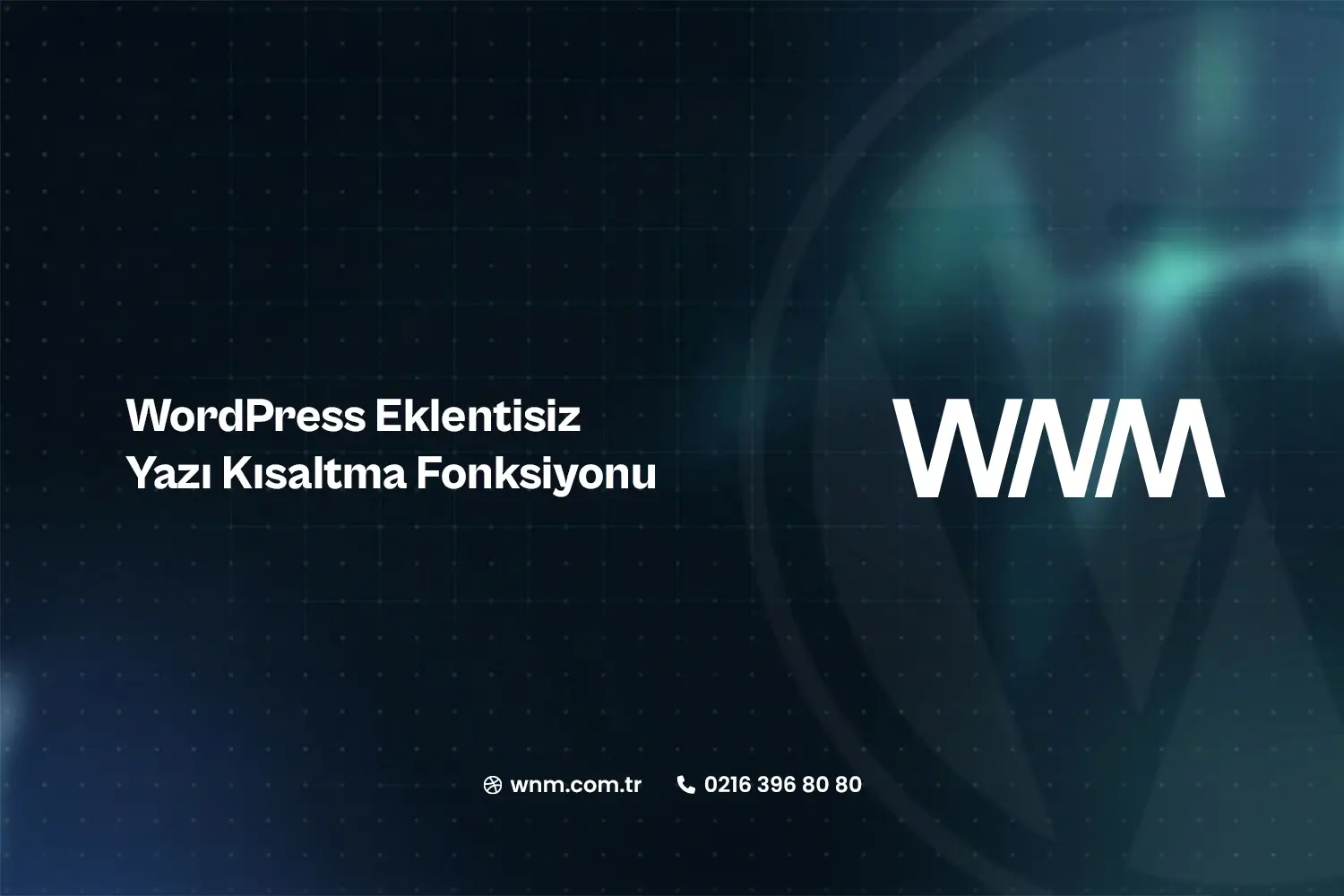 WordPress Eklentisiz Yazı Kısaltma Fonksiyonu