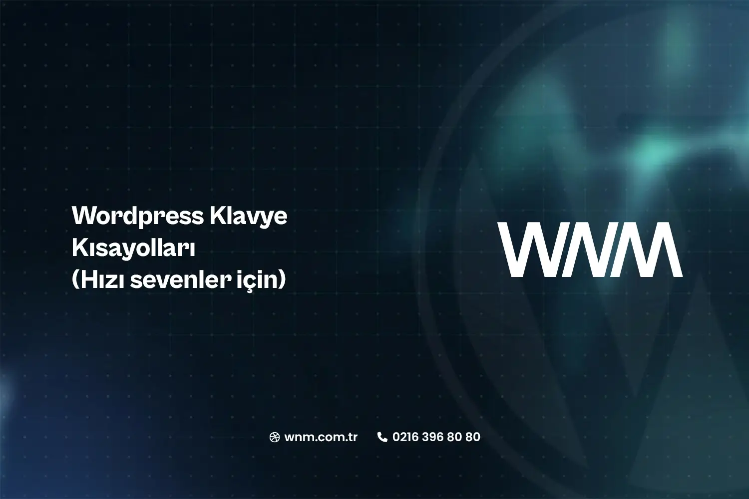 Wordpress Klavye Kısayolları (Hızı sevenler için)