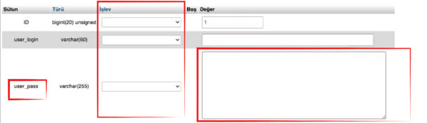 wordpress sifre yenileme 6