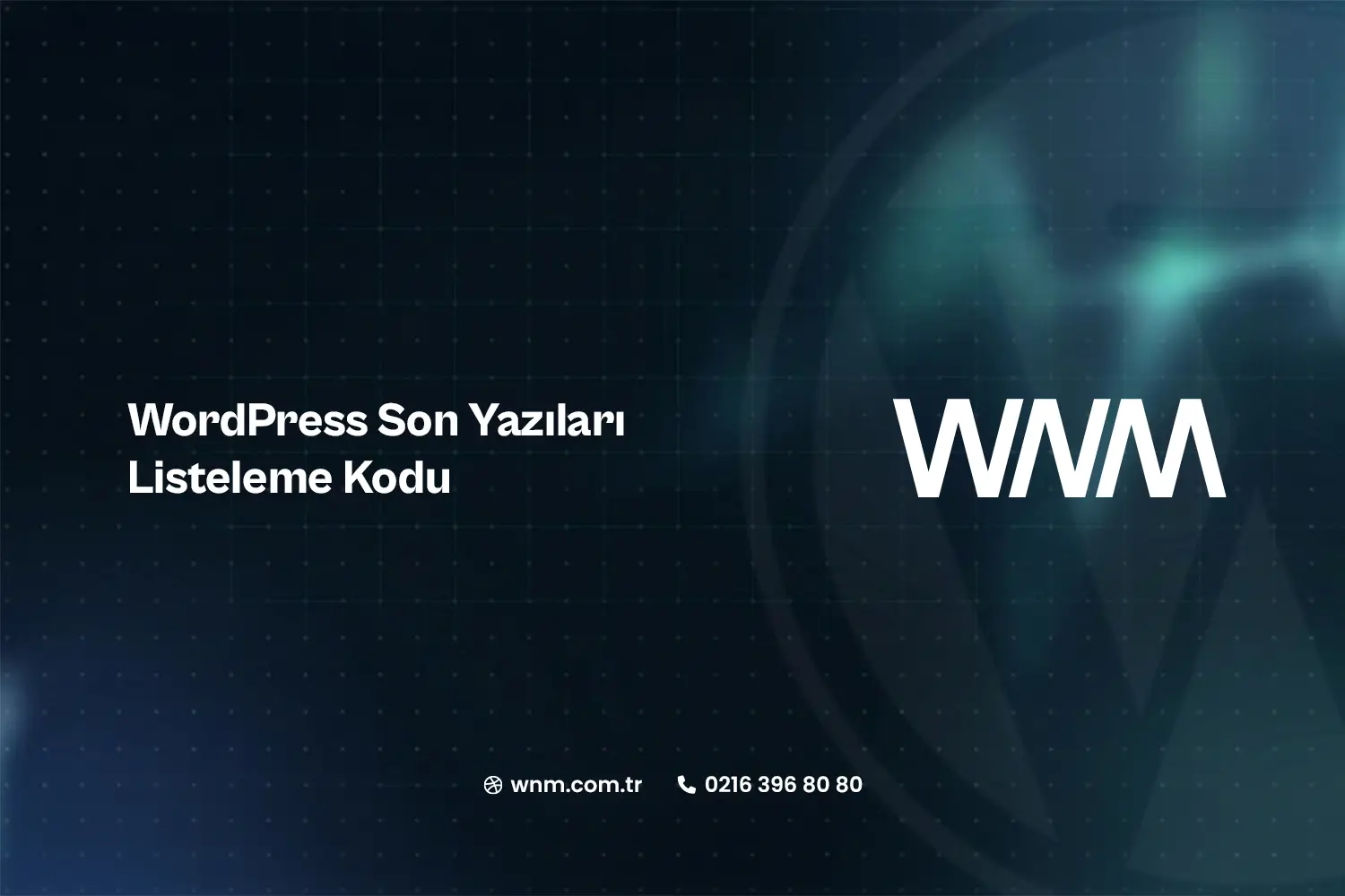WordPress Son Yazıları Listeleme Kodu