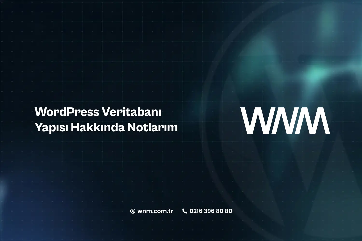WordPress Veritabanı Yapısı Hakkında Notlarım